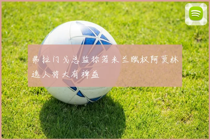 弗拉门戈总监称若米兰赋权阿莫林选人将大有裨益