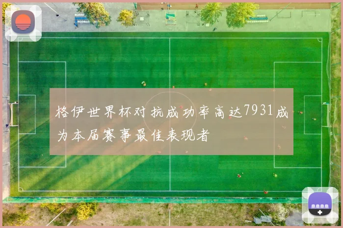 格伊世界杯对抗成功率高达7931成为本届赛事最佳表现者